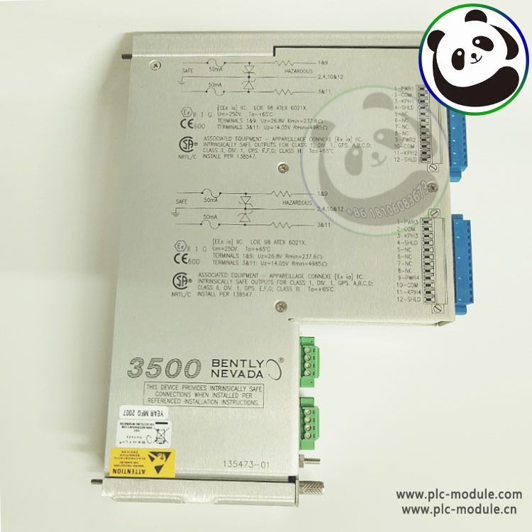 BENTLY 3500/25-01-03-00增强型Keyphasor模块